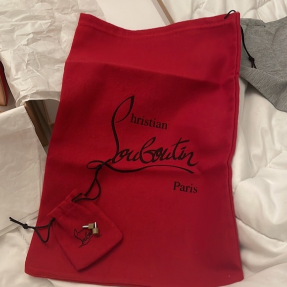 Christian Louboutin so kate patent nude heels - Picture 8 of 9